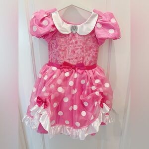 Disney Minnie Polka Dots dress- size 5/6 120